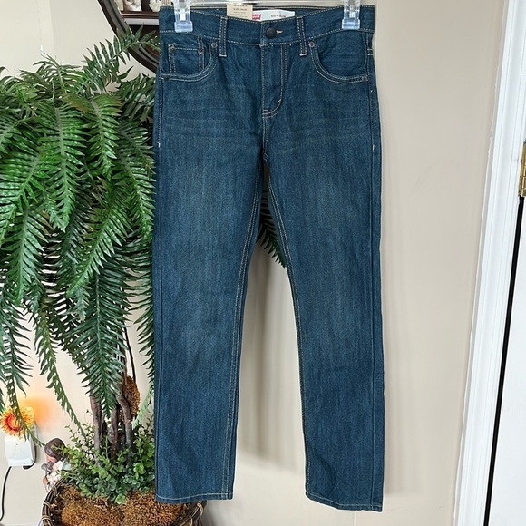 Brand New Levi’s 511 Slim Regular Adjustable Waistband Vintage Wash Blue Jeans - Picture 1 of 13